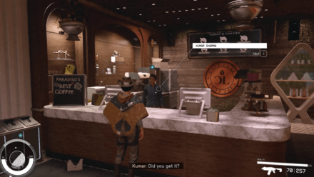 Starfield - Give the Secret Recipe to Kumar