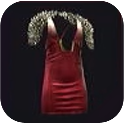 Heat-Resistant Dress with Lead-Glass Sleeves