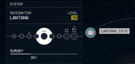 Starfield - Lantana IX-d Planet Location