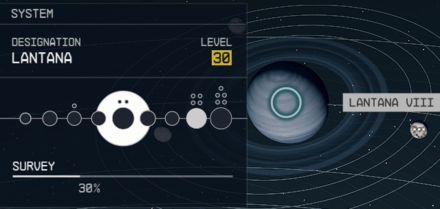 Starfield - Lantana VIII Planet Location