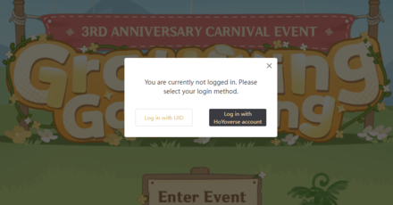 Genshin Impact - Gratifying Gathering - Login