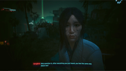 Cyberpunk 2077 - Talk to Songbird