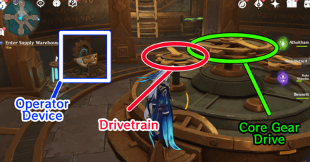 Genshin - Drive Valve Parts