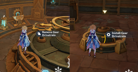 Genshin - Scenes from Life in Meropide Safe Operation - Remove Gear Drivetrain