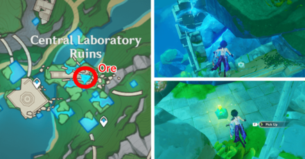 Genshin - Mysterious Ore in the Central Laboratory Ruins