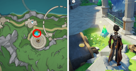 Genshin - Mysterious Ore in the Experimental Field Generator arena