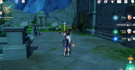 Genshin - Fontaine Research Institute Chronicles - Talk to Nacker Upstairs