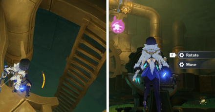 Genshin Impact - Road to the Singularity Quest Guide - Solve Another Gear Puzzle