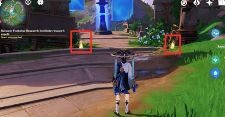 Genshin - Fontaine Research Institute Chronicles - Recover Fontaine Research Institute research assets