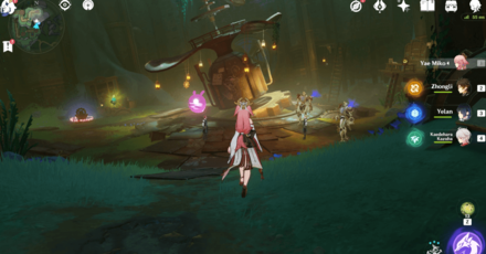 Genshin Impact - Road to the Singularity Quest Guide - Talk to Kuisel and Bricole