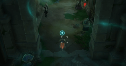 Genshin - Retrieve Anchor at Institute Dormitories  - Be Sure the Device is in the Correct Position to Take the Energy