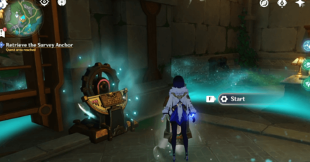 Genshin - Retrieve Anchor at Institute Dormitories  - Place the Device with Energy Near the Other Terminal