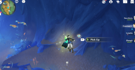 Genshin - Mysterious Ore in Mount Esus East - Get Luxurious Chest