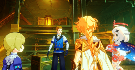 Genshin Impact Game of the Rich Walkthrough - Talk to Alvard