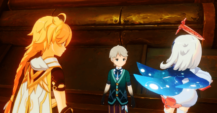 Genshin Impact Game of the Rich Walkthrough - Talk to Caterpillar