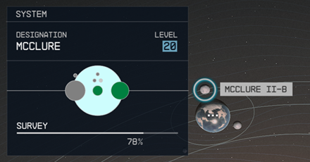 Starfield - McClure II-b Planet Location