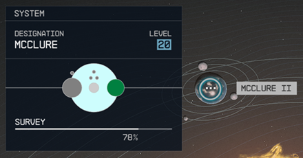 Starfield - McClure II Planet Location