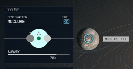 Starfield - McClure III Planet Location