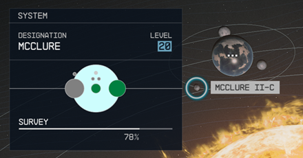 Starfield - McClure II-c Planet Location