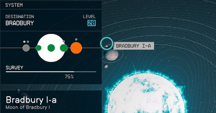Starfield - Bradbury I-a Planet Location