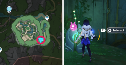 Genshin Impact - Treacherous Light of the Depths - Swim and Explore