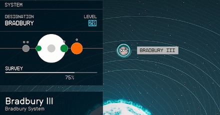 Starfield - Bradbury III Planet Location
