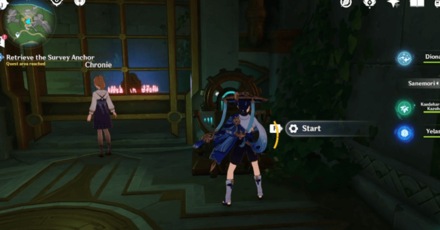 Genshin - Retrieve Anchor at the Institute of Clockwork Applications - Activate the Terminal for the Room with the Anchor