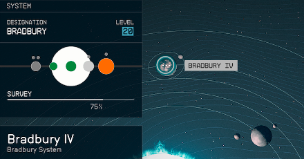 Starfield - Bradbury IV Planet Location