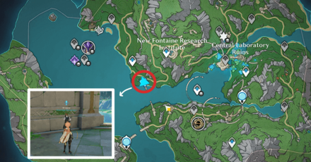 Genshin - In Search of Lost Time Quest Location - Broglie Location