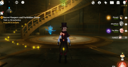 Genshin - Chapter 4 Act 4 Secret Keepers and Forbidden Zones Step 1