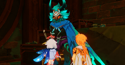 Genshin Impact Eye for an Eye Walkthrough - Look for Caterpillar and Lanoire