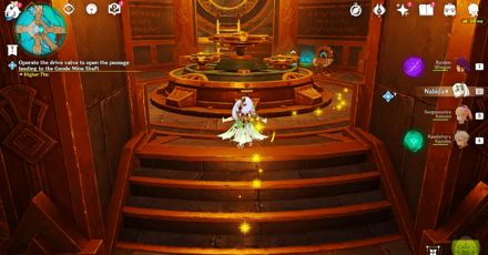 Genshin Impact Eye for an Eye Walkthrough - Operate the drive valve leading to the Geode Mine Shaft