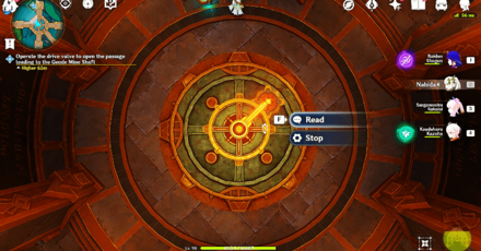 Genshin Impact Eye for an Eye Walkthrough - How to Operate the Drive Valve to the Mine Shaft 1