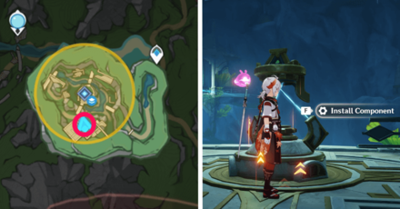 Genshin Impact - Treacherous Light of the Depths - Find the Second Optical Device.png