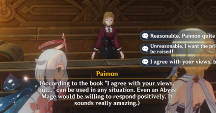 Genshin - The Art of Negotiation - Monglane