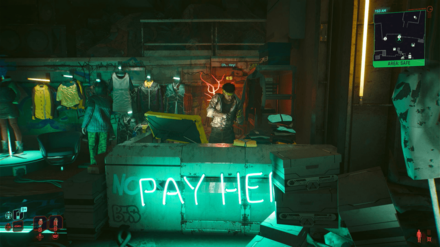 Cyberpunk 2077 - Black Market Clothing Vendor