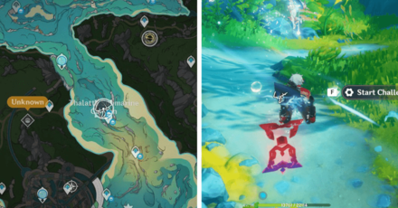 Genshin Impact - Radiant Harvest Area 1 Location