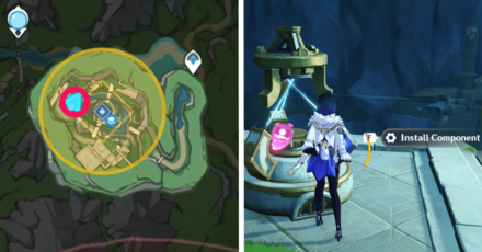 Genshin Impact - Treacherous Light of the Depths - Find the Third Optical Device