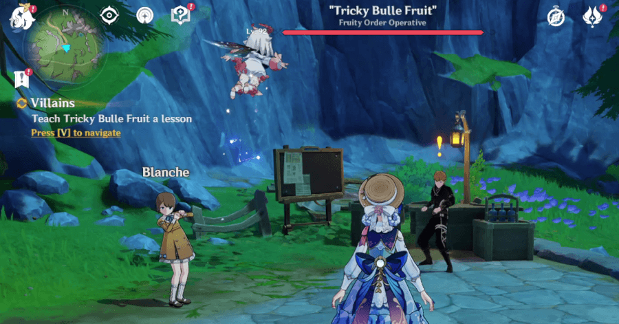 Genshin Impact - Villains - Beat Up Tricky Bulle Fruit