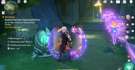 Genshin Impact - Treacherous Light of the Depths - Continue Exploring