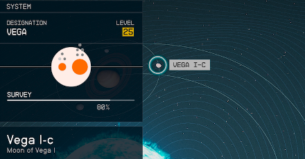 Starfield - Vega I-c Planet Location