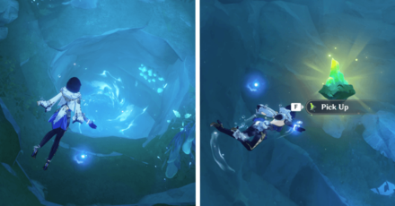 Genshin Impact - Treacherous Light of the Depths - Use the Current to Exit