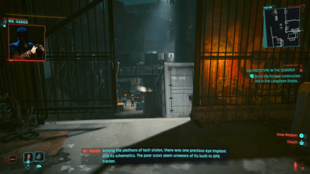 Cyber Punk Phantom Liberty - Scraper construction site