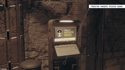 Starfield - Freestar Rangers Mission Board