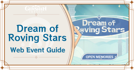 Genshin Impact - Dream of Roving Stars