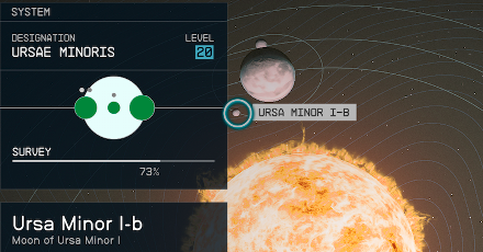 Starfield - Ursa Minor I-b Planet Location