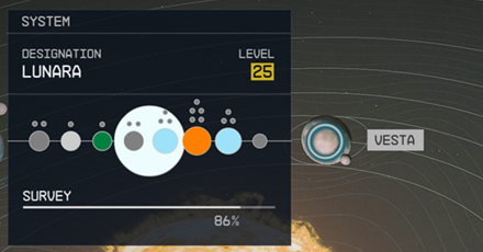 Starfield - Vesta Planet Location