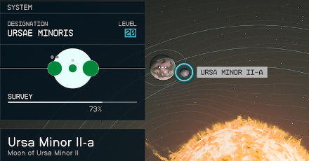 Starfield - Ursa Minor II-a Planet Location