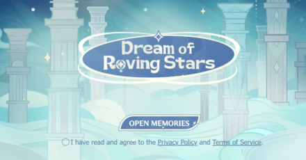 Genshin - Dream of Roving Stars - Event Page Visit
