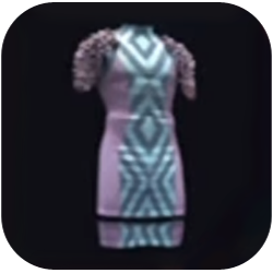 Lightweight Seersucker Paneled Dress